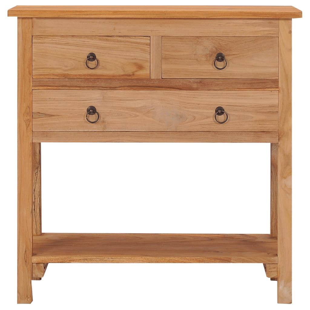vidaXL Συρταριέρα 78 x 35 x 80 εκ. από Μασίφ Ξύλο teak