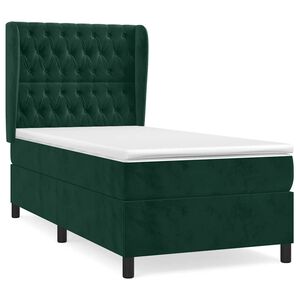 vidaXL &Kappa;&rho;&epsilon;&beta;ά&tau;&iota; Boxspring &mu;&epsilon; &Sigma;&tau;&rho;ώ&mu;&alpha; &Sigma;&kappa;&omicron;ύ&rho;&omicron; &Pi;&rho;ά&sigma;&iota;&nu;&omicron; 80x200 &epsilon;&kappa;. &Beta;&epsilon;&lambda;&omicron;ύ&delta;&iota;&nu;&omicron;