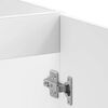vidaXL Ντουλάπι βάσης νεροχύτη Kalmar Λευκό 80x46x81,5 εκ. Επεξ. Ξύλο
