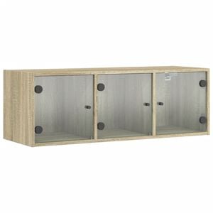 vidaXL &Nu;&tau;&omicron;&upsilon;&lambda;ά&pi;&iota; &Tau;&omicron;ί&chi;&omicron;&upsilon; Sonoma &Delta;&rho;&upsilon;&sigmaf; 102x37x35 &epsilon;&kappa;. &mu;&epsilon; &Gamma;&upsilon;ά&lambda;&iota;&nu;&epsilon;&sigmaf; &Pi;ό&rho;&tau;&epsilon;&sigmaf;