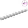 vidaXL &Rho;ά&beta;&delta;&omicron;&sigmaf; &Nu;&tau;&omicron;&upsilon;&lambda;ά&pi;&alpha;&sigmaf; 12 &tau;&mu;&chi;. &Alpha;&sigma;&eta;&mu;ί 371,5 x 15 x 29 mm