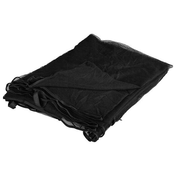 vidaXL Κουνουπιέρα 156 Μαύρη 300x300x200εκ. από Δίχτυ