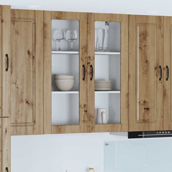 vidaXL &Nu;&tau;&omicron;&upsilon;&lambda;ά&pi;&alpha; &Kappa;&omicron;&upsilon;&zeta;ί&nu;&alpha;&sigmaf; Kalmar Artisan Oak 80 x 31 x 100 &epsilon;&kappa;.