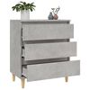 vidaXL Ντουλάπι Γκρι Σκυροδέματος 60x35x70 εκ. Επεξεργασμένο Ξύλο