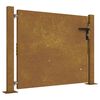 vidaXL &Pi;ό&rho;&tau;&alpha; &Kappa;ή&pi;&omicron;&upsilon; &alpha;&pi;ό &Alpha;&tau;&sigma;ά&lambda;&iota; Corten 100x75 &epsilon;&kappa;.