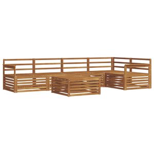 vidaXL &Sigma;&epsilon;&iota;&rho;ά &Kappa;&alpha;&nu;&alpha;&pi;έ &Epsilon;&xi;&omega;&tau;&epsilon;&rho;&iota;&kappa;&omicron;ύ 6 pcs &Phi;&upsilon;&sigma;&iota;&kappa;ό
