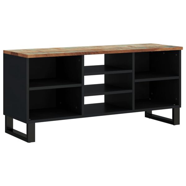 vidaXL Έπιπλο Τηλεόρασης 100x33x46εκ. Μασίφ Ανακυκλ. Ξύλο & Επεξ. Ξύλο