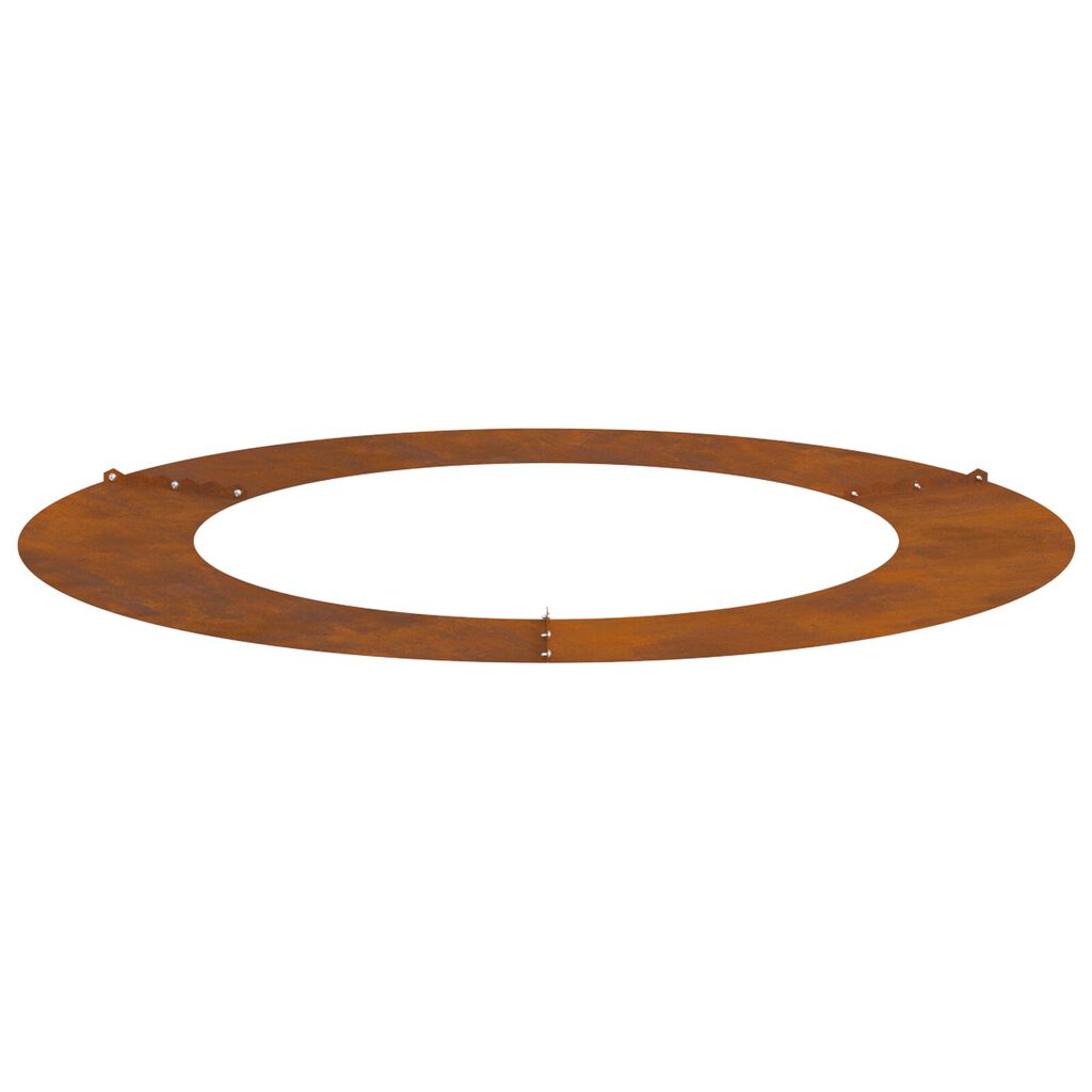 vidaXL Γλάστρα Corten Steel Corten Steel Μεγάλη Διακοσμητικά Ένθετα