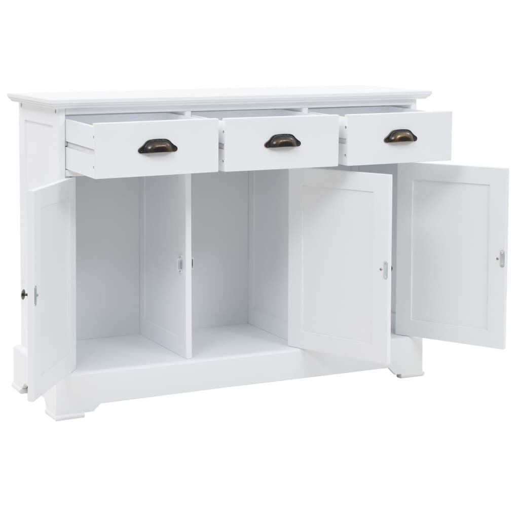 vidaXL Μπουφές με 3 Πόρτες 105 x 35 x 77,5 εκ. από MDF και Ξύλο Πεύκου