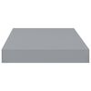 vidaXL Ράφι Τοίχου Γκρι 40x23x3,8 εκ. MDF
