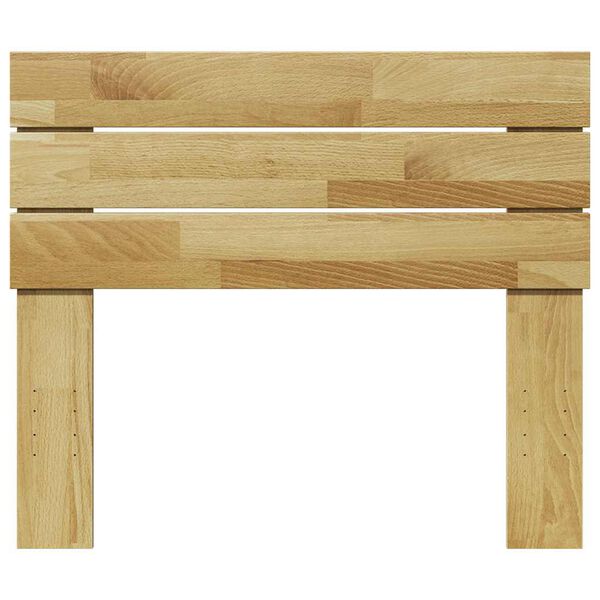 vidaXL κεφαλάρι 75 cm μασίφ ξύλο δρυς