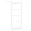vidaXL &Sigma;&upsilon;&rho;ό&mu;&epsilon;&nu;&eta; &Pi;ό&rho;&tau;&alpha; &Lambda;&epsilon;&upsilon;&kappa;ό 93 x 202 cm &Mu;&alpha;&sigma;ί&phi; &xi;ύ&lambda;&omicron; &pi;&epsilon;ύ&kappa;&omicron;&upsilon; &kappa;&alpha;&iota; &gamma;&upsilon;&alpha;&lambda;ί