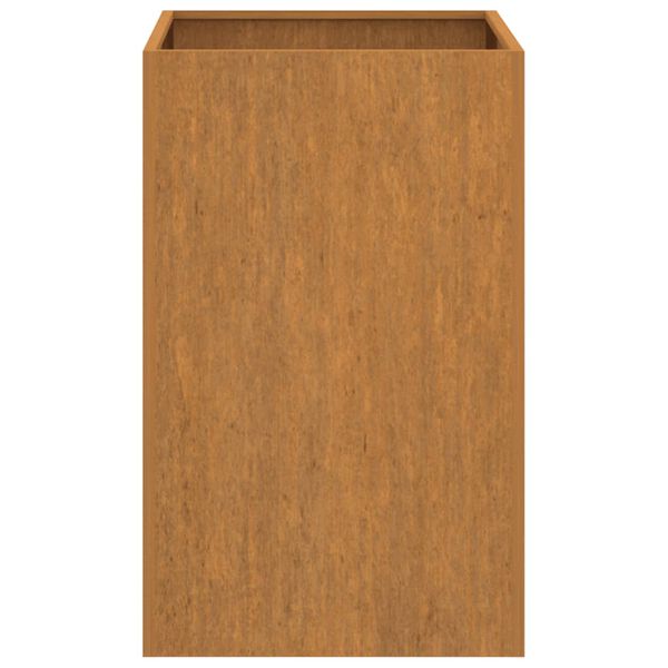 vidaXL Ζαρντινιέρα 42x38x75 εκ. Ατσάλι Σκληρυθέν στον Αέρα