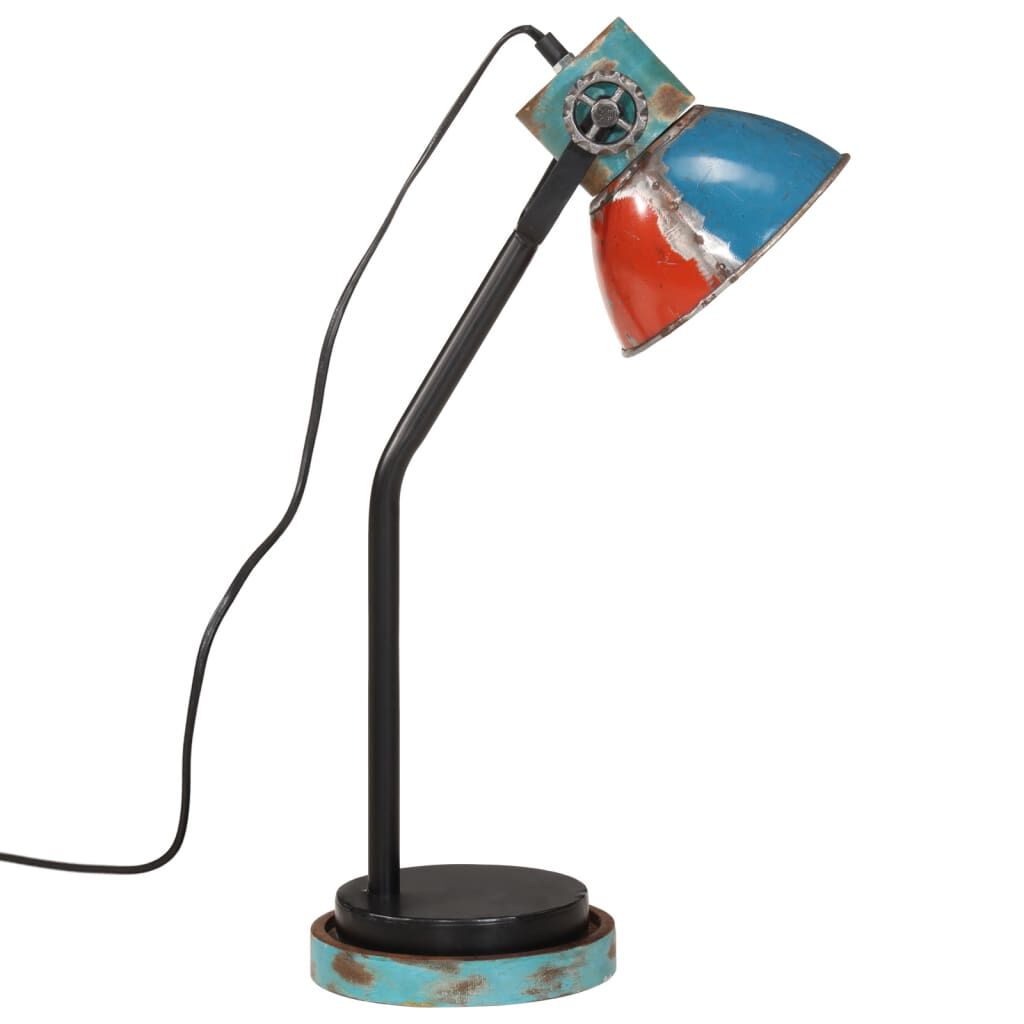 vidaXL Φωτιστικό Γραφείου 25 W Πολύχρωμο 18x18x60 εκ. Ε27