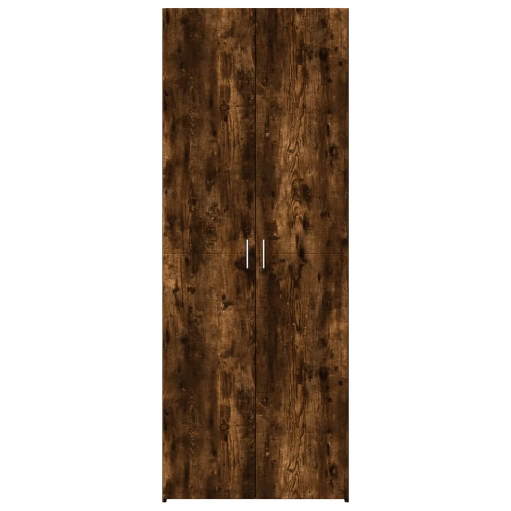 vidaXL Ντουλάπα Καπνιστή Δρυς 70x42,5x185 εκ. από Επεξεργασμένο Ξύλο