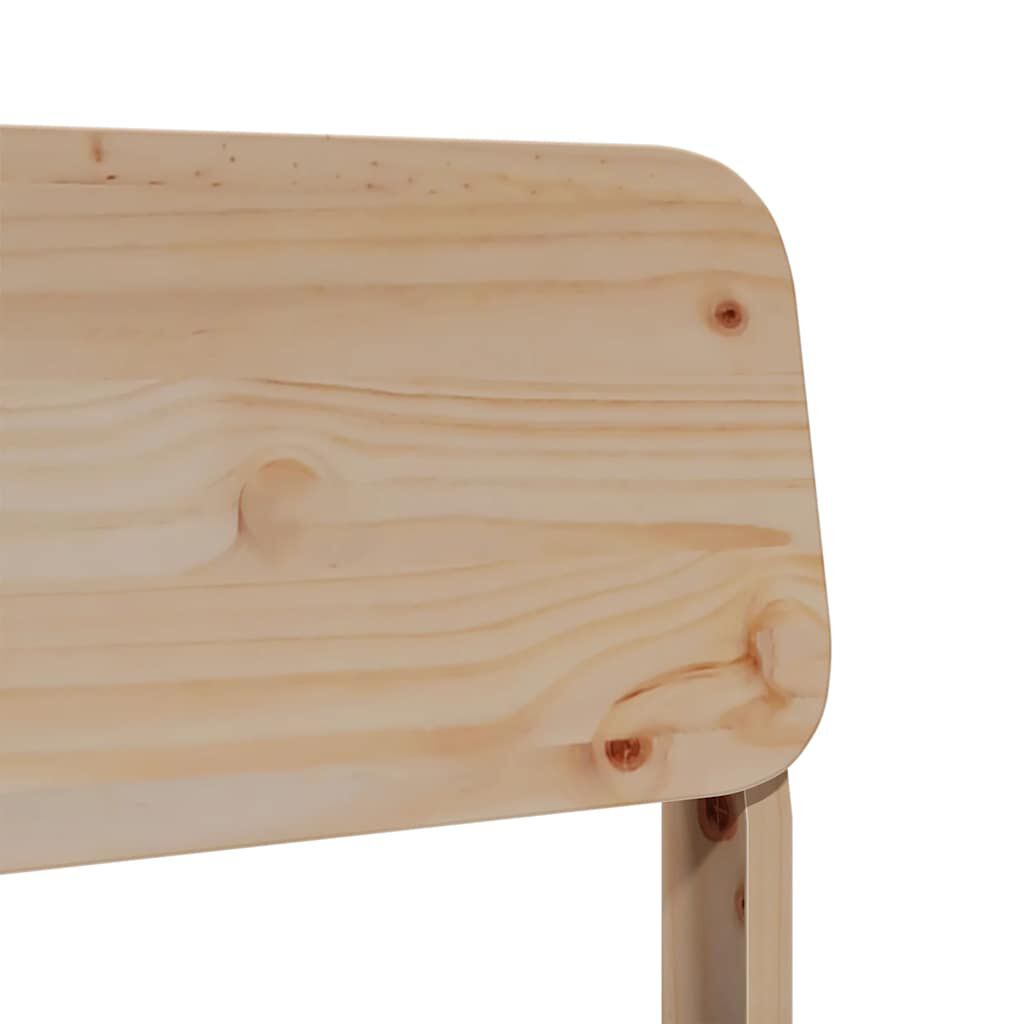 vidaXL Καρέκλες κήπου 2 τεμάχια 60x52,5x72 cm Πεύκο μασίφ ξύλο