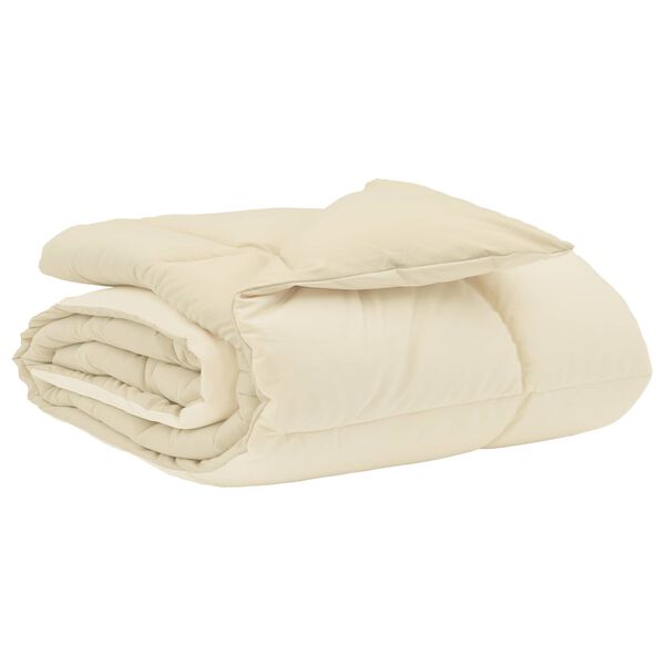 vidaXL &Kappa;&omicron;&upsilon;&beta;έ&rho;&tau;&alpha; &omicron;&lambda;ό&kappa;&lambda;&eta;&rho;&omicron;&upsilon; &tau;&omicron;&upsilon; &chi;&rho;ό&nu;&omicron;&upsilon; &Kappa;&rho;&epsilon;&mu; 155 x 220 cm &Mu;&iota;&kappa;&rho;&omicron;ΐ&nu;&epsilon;&sigmaf;