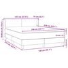 vidaXL &Kappa;&rho;&epsilon;&beta;ά&tau;&iota; Boxspring &mu;&epsilon; &Sigma;&tau;&rho;ώ&mu;&alpha; &Sigma;&kappa;&omicron;ύ&rho;&omicron; &Mu;&pi;&lambda;&epsilon; 140x210 &epsilon;&kappa;. &Beta;&epsilon;&lambda;&omicron;ύ&delta;&iota;&nu;&omicron;