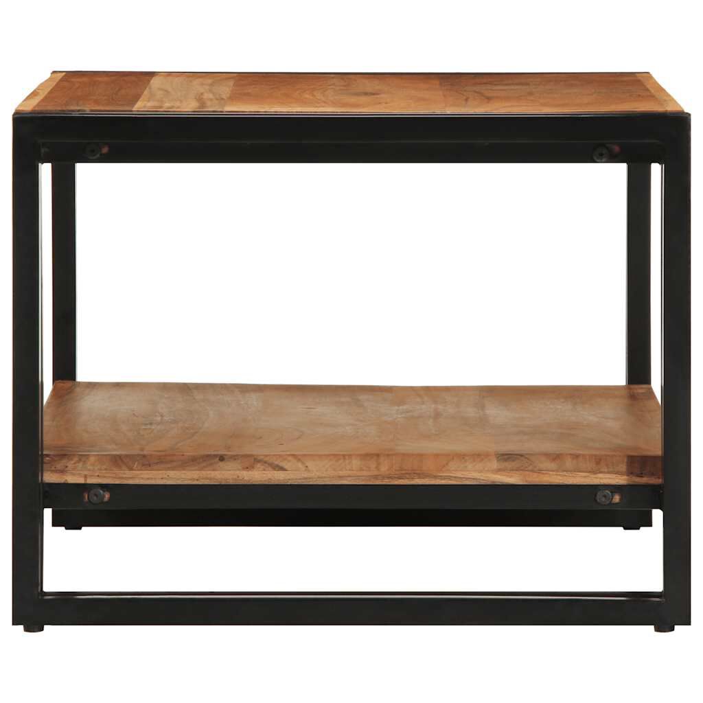 vidaXL Τραπεζάκι σαλονιού 70x50x38 cm μασίφ ξύλο ακακίας
