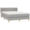 vidaXL &Kappa;&rho;&epsilon;&beta;ά&tau;&iota; Boxspring &mu;&epsilon; &Sigma;&tau;&rho;ώ&mu;&alpha; &Alpha;&nu;&omicron;&iota;&chi;&tau;ό &Gamma;&kappa;&rho;&iota; 140x190 &epsilon;&kappa;. &Upsilon;&phi;&alpha;&sigma;&mu;ά&tau;&iota;&nu;&omicron;