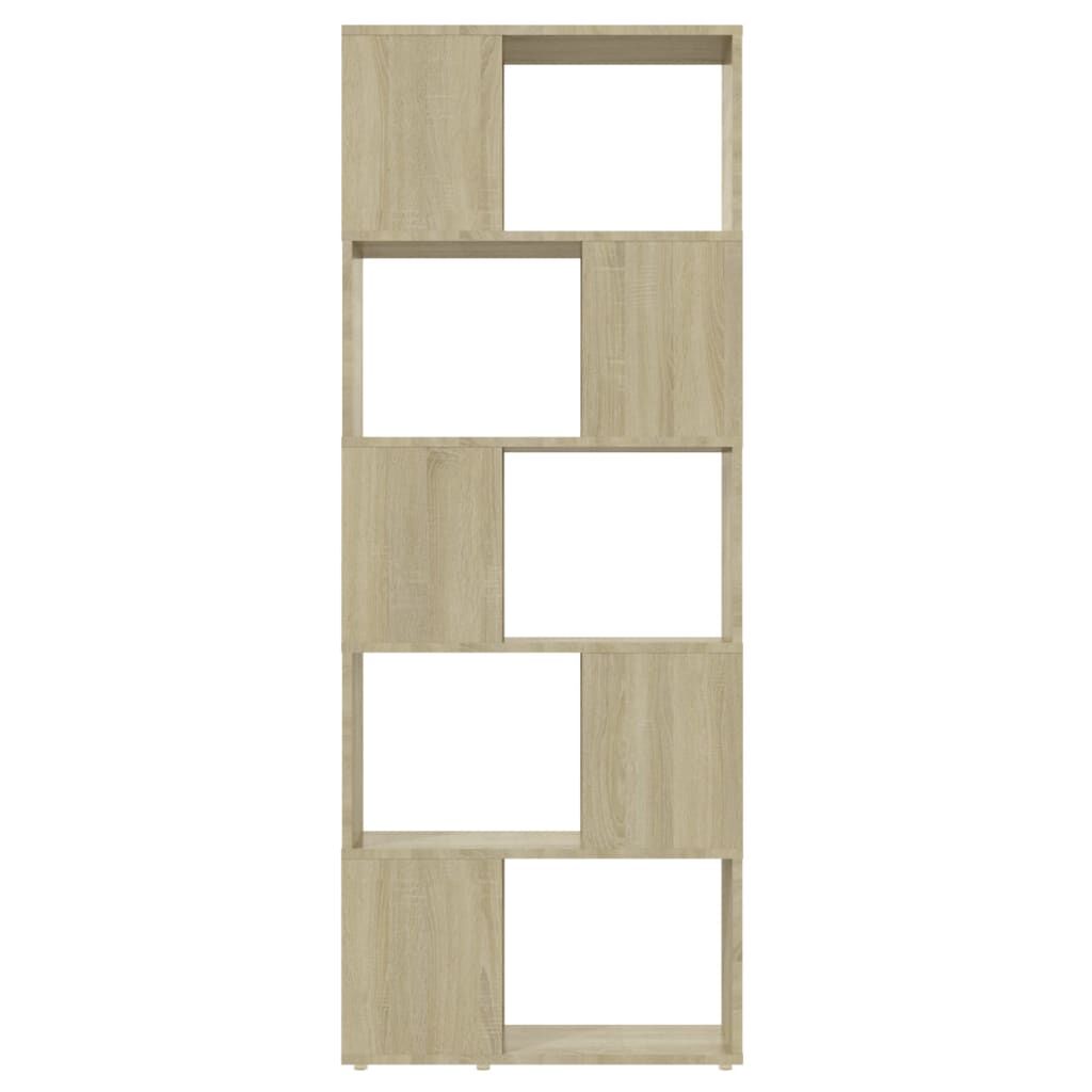 vidaXL Βιβλιοθήκη/Διαχωριστικό Χώρου Sonoma Δρυς 60x24x155 εκ.