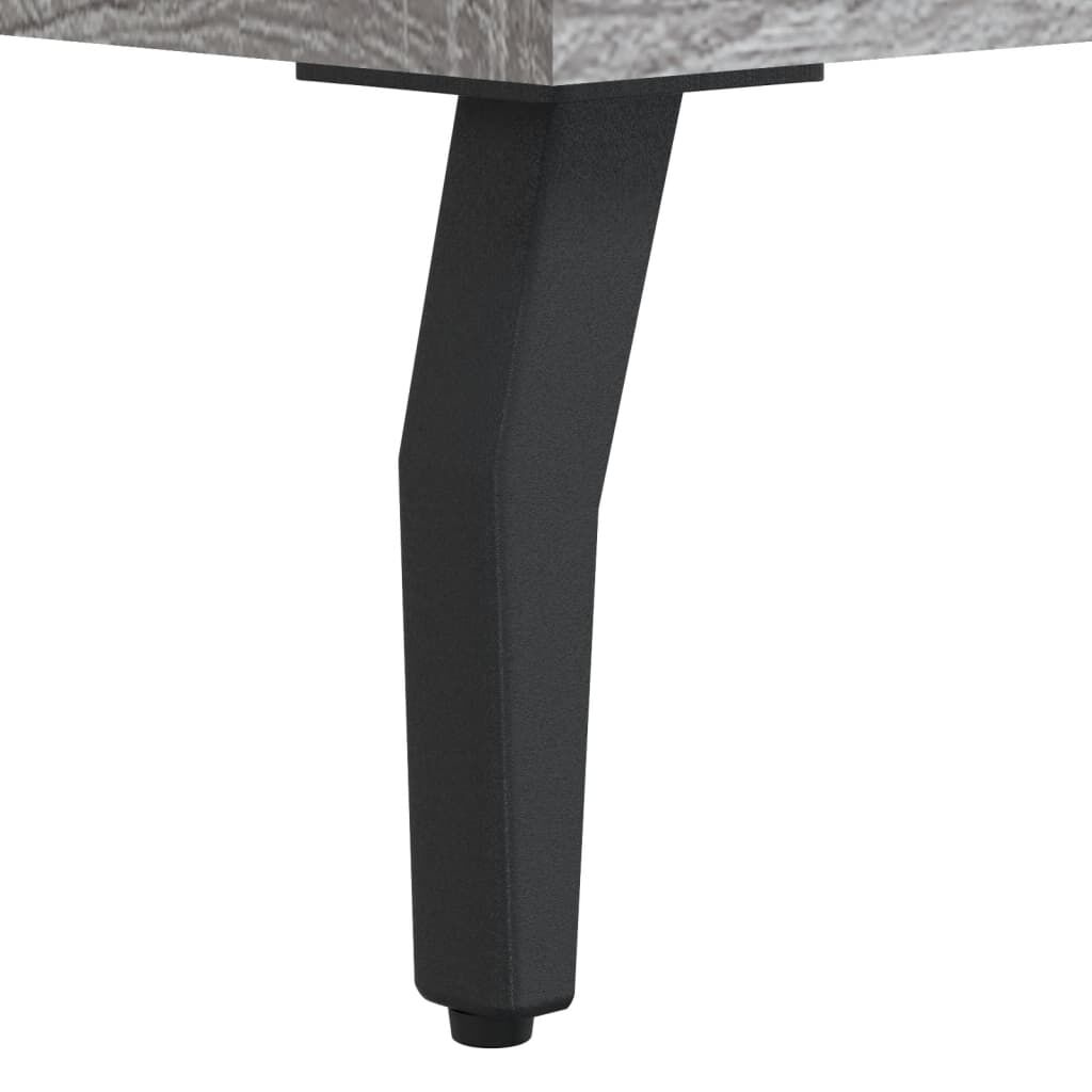 vidaXL Ντουλάπι Γκρι Sonoma 34,5x34x90 εκ. από Επεξεργασμένο Ξύλο