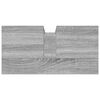 vidaXL Ντουλάπι Νιπτήρα Μπάνιου Γκρι Sonoma 60x30x60 εκ. Επεξ. Ξύλο