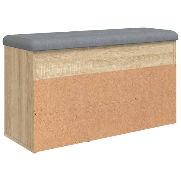 vidaXL Παπουτσοθήκη Sonoma Δρυς 82x32x45,5 εκ. από Επεξεργασμένο Ξύλο