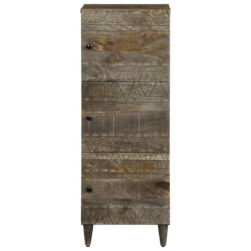 vidaXL Ντουλάπι 40 x 33 x 110 εκ. από Μασίφ Ξύλο Μάνγκο