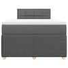 vidaXL &Kappa;&rho;&epsilon;&beta;ά&tau;&iota; Boxspring &mu;&epsilon; &Sigma;&tau;&rho;ώ&mu;&alpha; &Sigma;&kappa;&omicron;ύ&rho;&omicron; &Gamma;&kappa;&rho;&iota; 120x200 &epsilon;&kappa;. &Upsilon;&phi;&alpha;&sigma;&mu;ά&tau;&iota;&nu;&omicron;