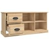 vidaXL Έπιπλο Τηλεόρασης Sonoma Δρυς 102x35,5x47,5 εκ. Επεξ. Ξύλο