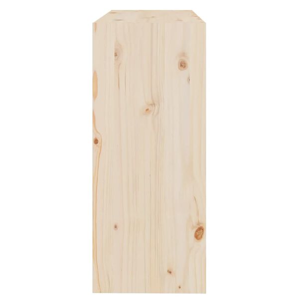 vidaXL Βιβλιοθήκη/Διαχωριστικό Χώρου 80x30x71,5 εκ. Μασίφ Ξύλο Πεύκου
