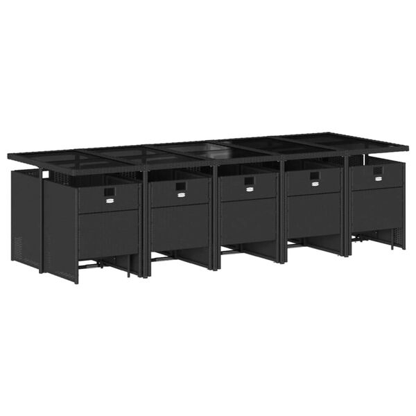 vidaXL &Sigma;&epsilon;&tau; &Tau;&rho;&alpha;&pi;&epsilon;&zeta;&alpha;&rho;ί&alpha;&sigmaf; &Kappa;ή&pi;&omicron;&upsilon; 15 &tau;&epsilon;&mu; &Mu;&alpha;ύ&rho;&omicron; &alpha;&pi;ό &Sigma;&upsilon;&nu;&theta;. &Rho;&alpha;&tau;ά&nu; &mu;&epsilon; &Mu;&alpha;&xi;&iota;&lambda;ά&rho;&iota;&alpha;