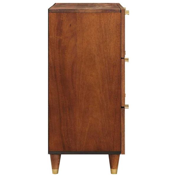 vidaXL Ντουλάπες Αποθήκευσης & Λουκέτα Καφέ 60 x 33.5 x 75 εκ.