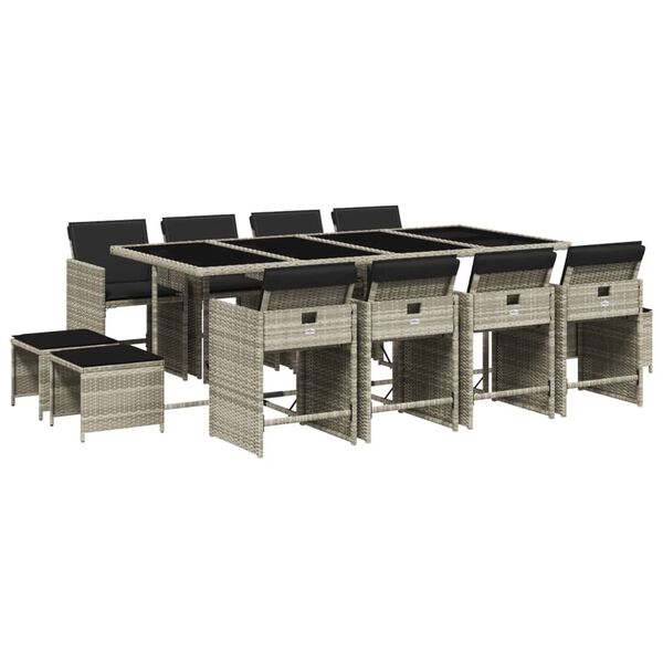 vidaXL &Tau;&rho;&alpha;&pi;&epsilon;&zeta;&alpha;&rho;ί&alpha; &Kappa;ή&pi;&omicron;&upsilon; 13 &Tau;&epsilon;&mu;&alpha;&chi;ί&omega;&nu; &Gamma;&kappa;&rho;&iota; &Sigma;&upsilon;&nu;&theta;&epsilon;&tau;&iota;&kappa;ό &Rho;&alpha;&tau;ά&nu; &mu;&epsilon; &Mu;&alpha;&xi;&iota;&lambda;ά&rho;&iota;&alpha;