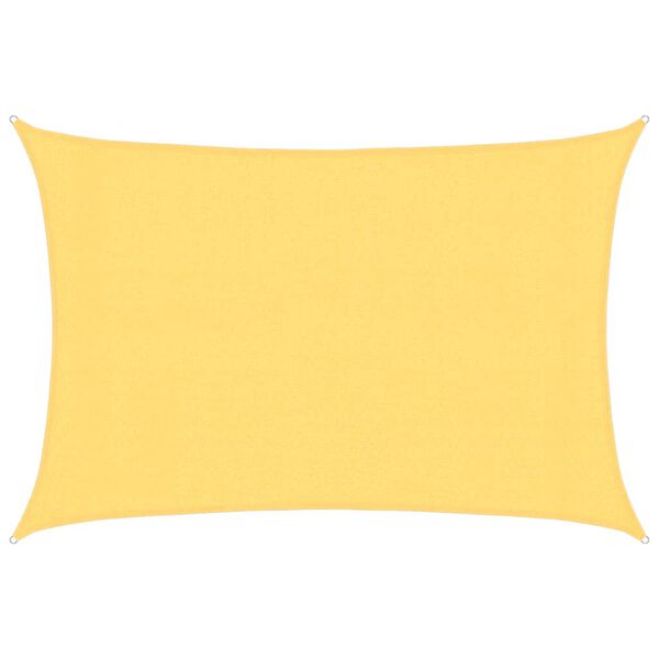 vidaXL Πανί Σκίασης Μπεζ 3 x 4 μ. από HDPE 160 γρ/μ²