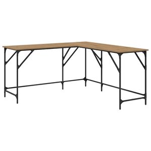 vidaXL &Gamma;&rho;&alpha;&phi;&epsilon;ί&omicron; Artisan Oak &Epsilon;&pi;&epsilon;&xi;&epsilon;&rho;&gamma;&alpha;&sigma;&mu;έ&nu;&omicron; &Xi;ύ&lambda;&omicron; 149 x 149 x 75 &epsilon;&kappa;.