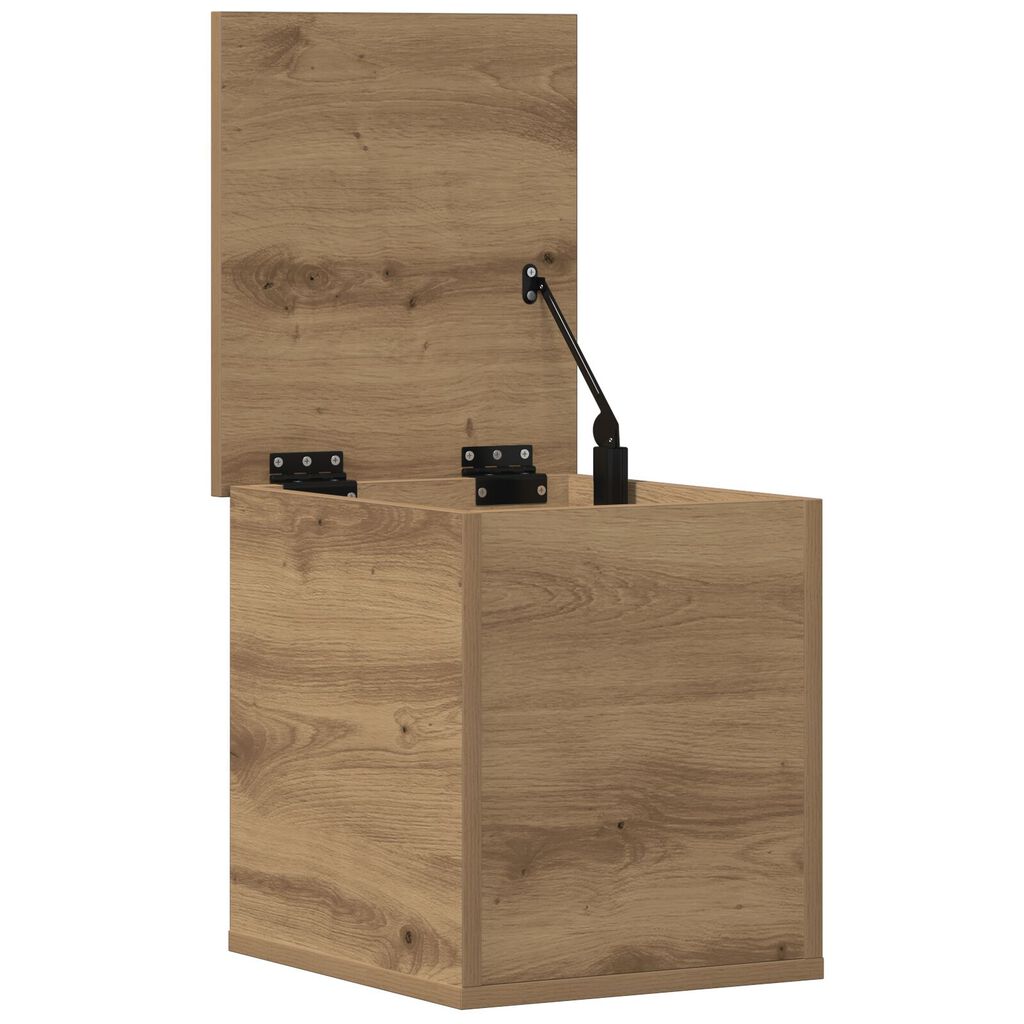 vidaXL Κουτί Αποθήκευσης Artisan Oak 30x35x35 εκ, Φτιαγμένο από Επεξεργασμένο Ξύλο