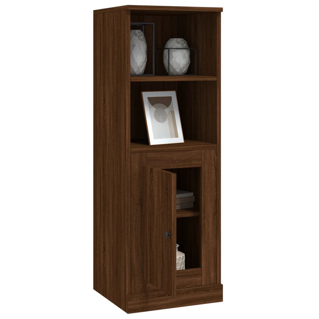 vidaXL Ντουλάπι Καφέ δρυς 36x35,5x103,5 εκ. από Επεξεργασμένο Ξύλο