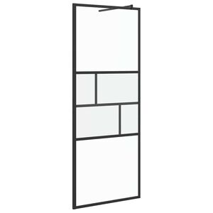 vidaXL &Tau;&omicron;ί&chi;&omicron;&sigmaf; &Nu;&tau;&omicron;&upsilon;&sigmaf; Walk-in &Mu;&alpha;ύ&rho;&omicron; 80 x 195 x 0,5 &epsilon;&kappa;.