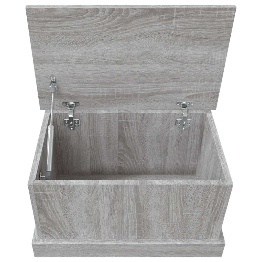 vidaXL Κουτί Αποθήκευσης Γκρι sonoma 50x30x28 εκ. Επεξεργασμένο Ξύλο