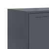 vidaXL Ντουλάπι Ανθρακί 68,5x38,5x123,5 εκ. από Ατσάλι