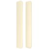 vidaXL Κεφαλάρι με Πτερύγια Κρεμ 83x16x118/128 εκ. Συνθετικό Δέρμα