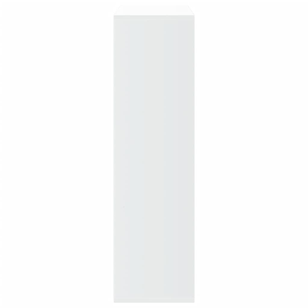vidaXL Βιβλιοθήκη/Διαχωριστικό Χώρου Λευκό 69,5x29x103,5εκ. Επεξ. Ξύλο
