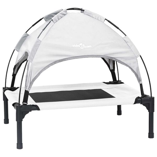 vidaXL &Kappa;&rho;&epsilon;&beta;ά&tau;&iota; &Sigma;&kappa;ύ&lambda;&omicron;&upsilon; &Alpha;&sigma;&eta;&mu;ί &Gamma;&kappa;&rho;&iota; 76 x 62 x 70,5 &epsilon;&kappa;. &Alpha;&tau;&sigma;ά&lambda;&iota;