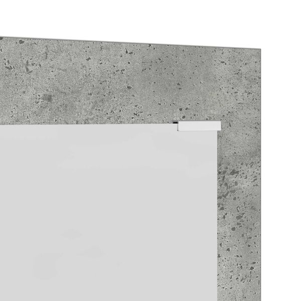 vidaXL Τοίχου Κρεμάστρα Γκρι σκυροδέματος 96 x 1.5 x 90 εκ