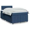 vidaXL &Kappa;&rho;&epsilon;&beta;ά&tau;&iota; Boxspring &mu;&epsilon; &Sigma;&tau;&rho;ώ&mu;&alpha; &Mu;&pi;&lambda;&epsilon; 120x200 &epsilon;&kappa;. &Upsilon;&phi;&alpha;&sigma;&mu;ά&tau;&iota;&nu;&omicron;