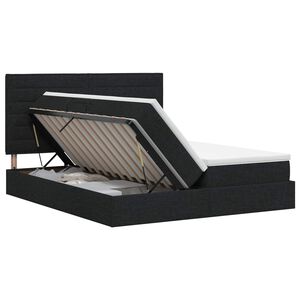 vidaXL &Kappa;&rho;&epsilon;&beta;ά&tau;&iota; &Alpha;&pi;&omicron;&theta;ή&kappa;&eta;&sigmaf; &mu;&epsilon; &kappa;&epsilon;&phi;&alpha;&lambda;ά&rho;&iota; &Mu;&alpha;ύ&rho;&omicron; 180 x 200 cm Ύ&phi;&alpha;&sigma;&mu;&alpha;