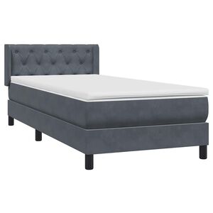 vidaXL &Kappa;&rho;&epsilon;&beta;ά&tau;&iota; Boxspring &mu;&epsilon; &Sigma;&tau;&rho;ώ&mu;&alpha; &Sigma;&kappa;&omicron;ύ&rho;&omicron; &Gamma;&kappa;&rho;&iota; 80x220 &epsilon;&kappa;. &Beta;&epsilon;&lambda;&omicron;ύ&delta;&iota;&nu;&omicron;