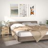 vidaXL Κομοδίνα 2 τεμ. Sonoma Δρυς 40 x 35 x 47,5 εκ.